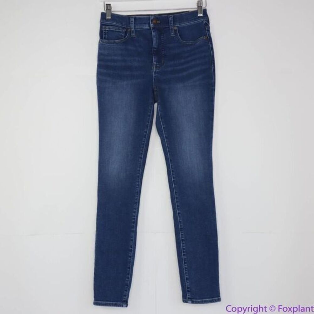 NEW Madewell 9" Mid-Rise Skinny‎ Jeans in Orland Wash: TENCEL™ Denim 27